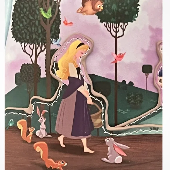 Disney Sleeping Beauty Castle Loungefly Crossbody Bag - Picture 6 of 10